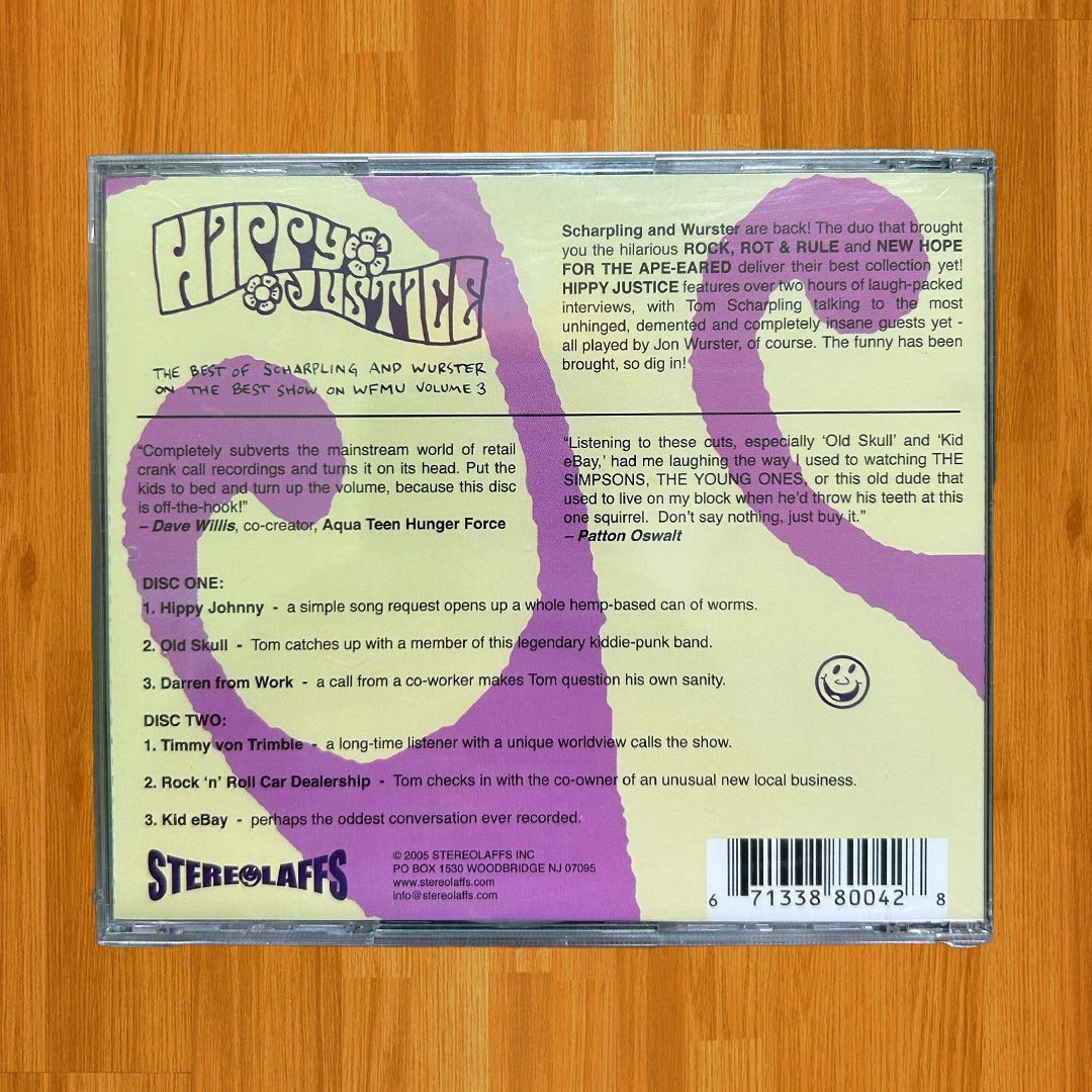 Hippy Justice: The Best of Scharpling and Wurster Volume 3