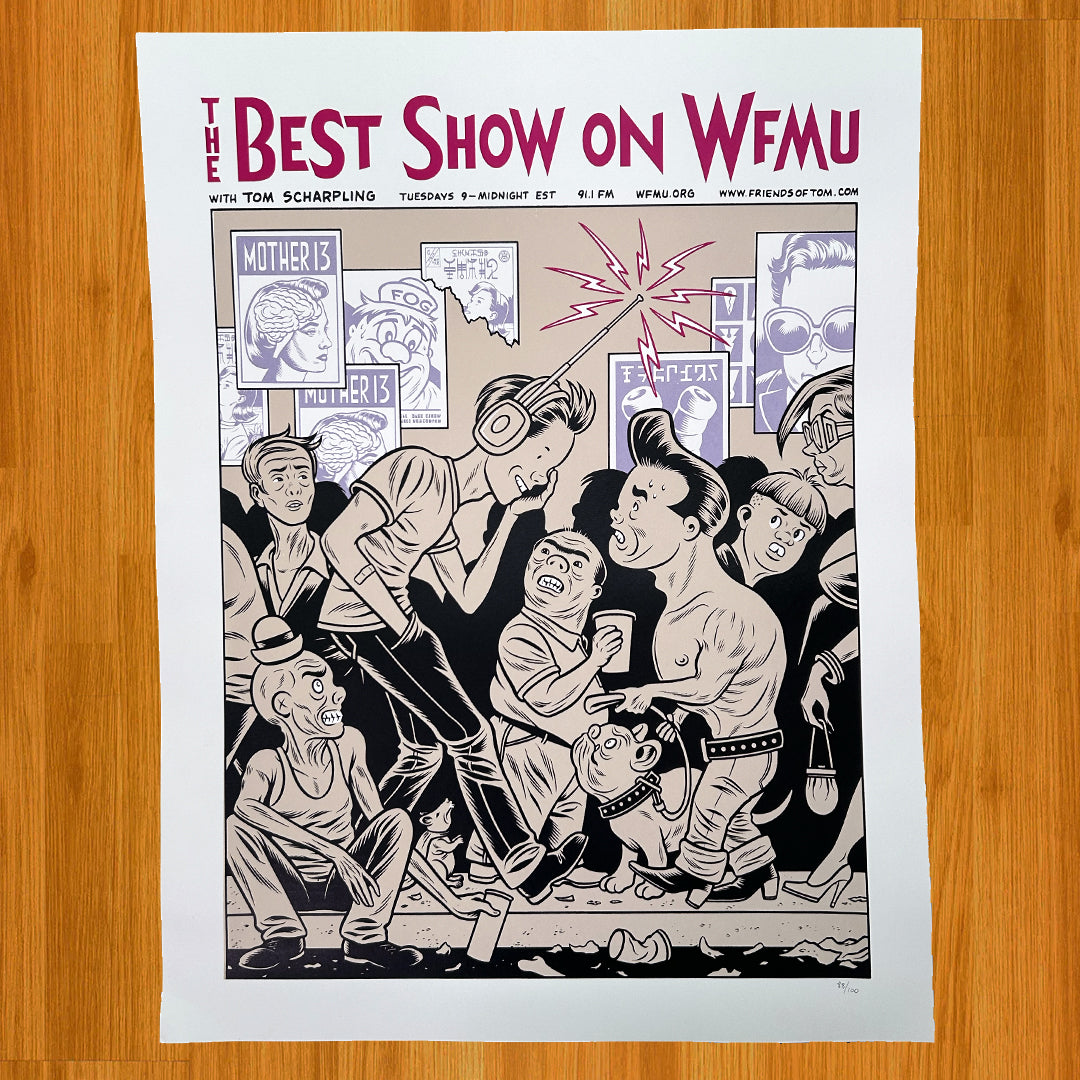 The Best Show on WFMU with Tom Scharpling Poster