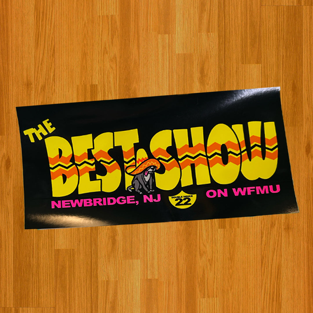 The Best Show on WFMU Bumper Sticker