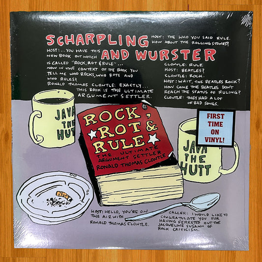 Scharpling and Wurster "Rock, Rot & Rule" Vinyl LP Record
